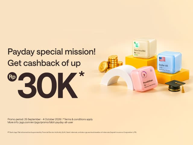 Jago x Bibit Payday - All User