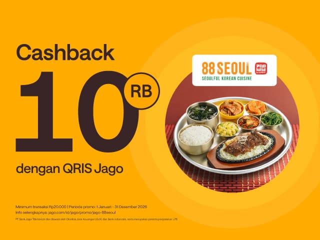 Promo Jago X 88 Seoul