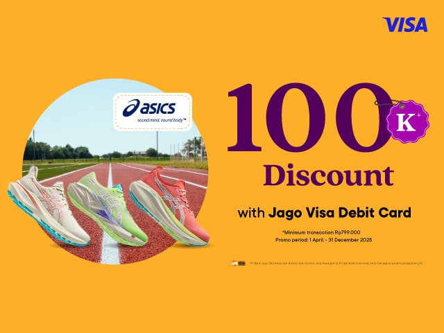 Jago x Asics Online