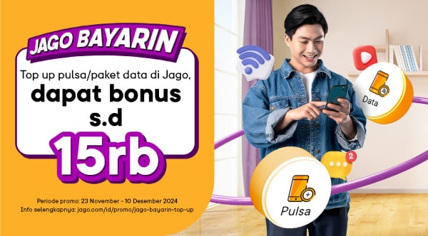 Jago Bayarin Mobile Top-up