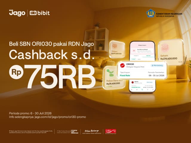 Jago x Bibit ORI030 Promotion