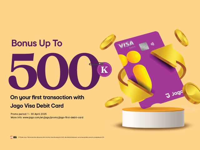 Promo Kartu Debit Jago Visa