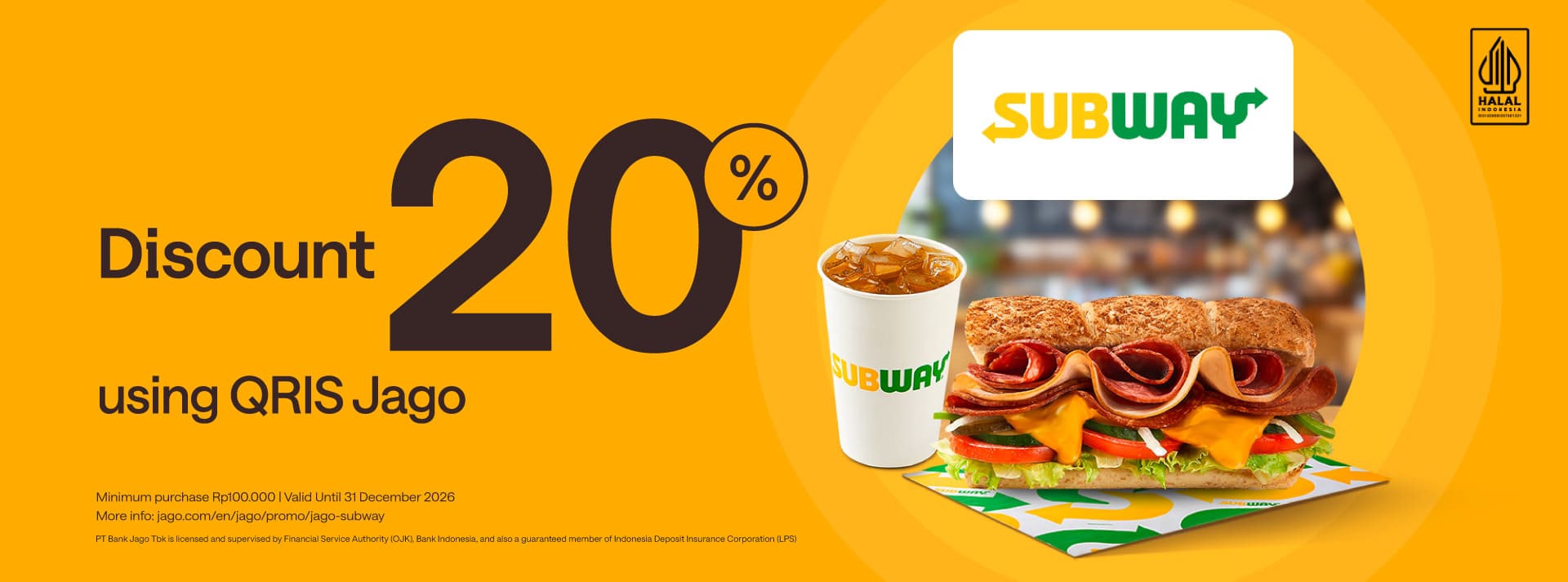Jago x Subway