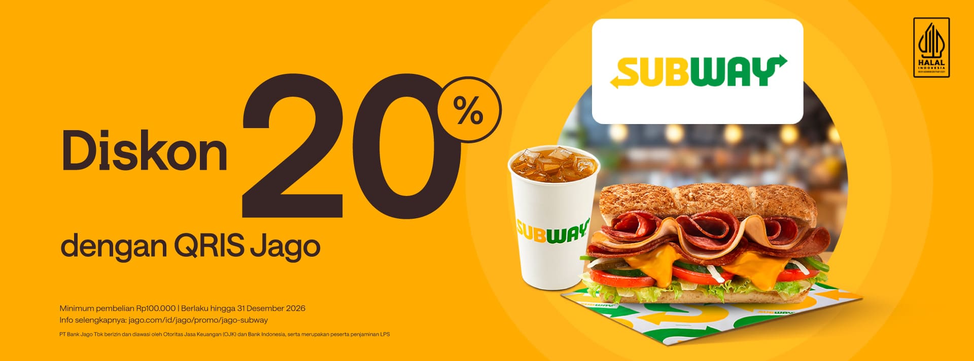 Jago x Subway