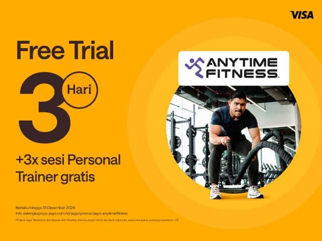 Jago x Anytime Fitness