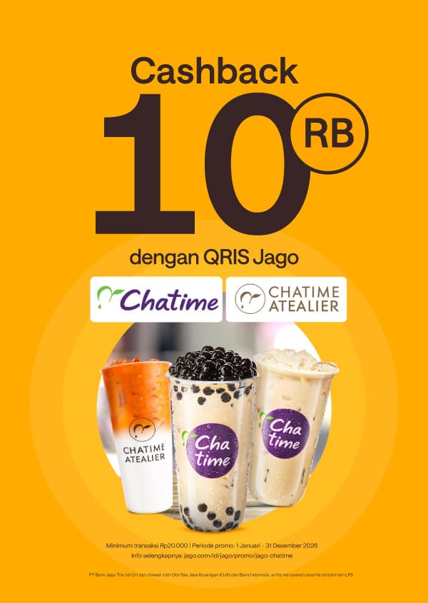 Jajan bubble tea dapat bonus Rp10.000