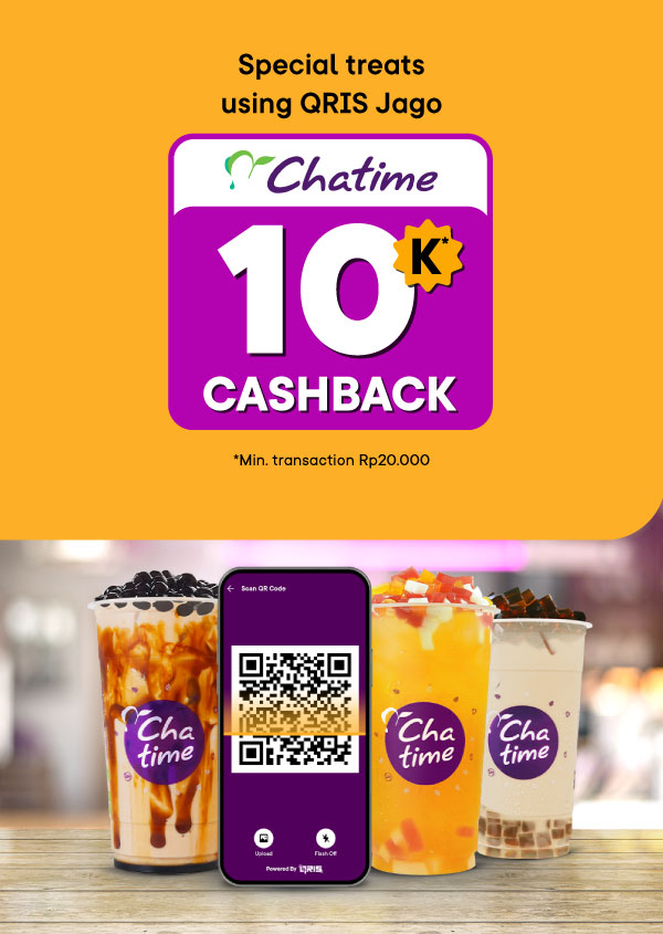 Bank Jago Jago x Chatime