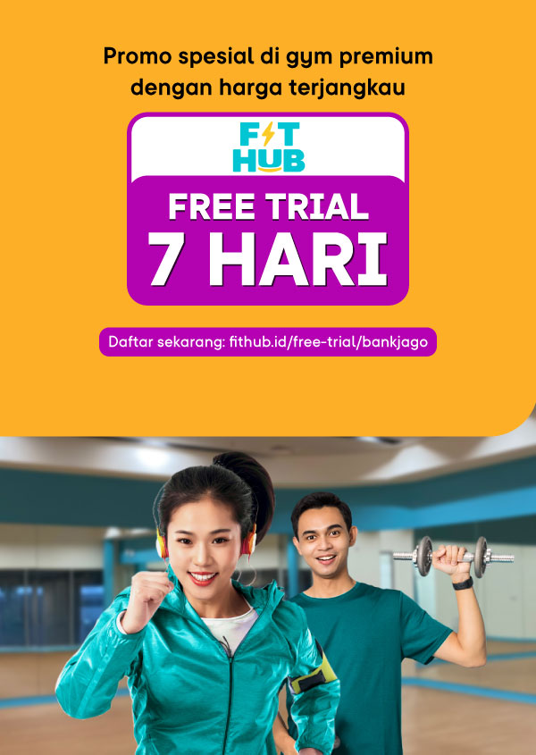 Free trial 7 hari di gym premium dengan harga terjangkau