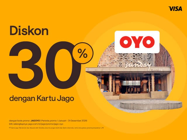 Promo Jago x OYO