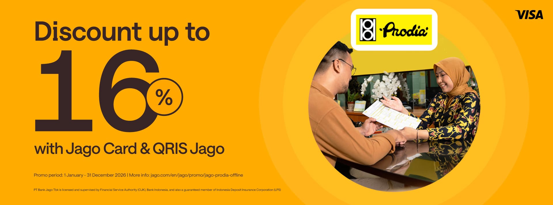Special promo for health check with Jago up to 15% discount