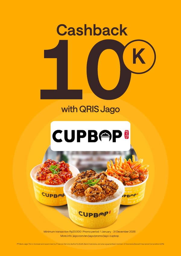 Enjoy a Rp10,000 bonus for Korean street food