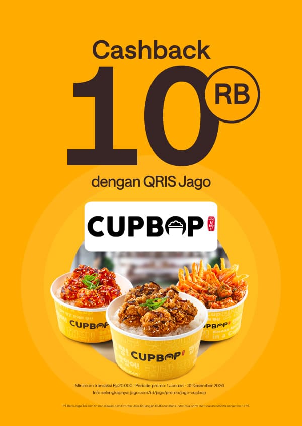 Bonus Rp10.000 buat jajanan Korea