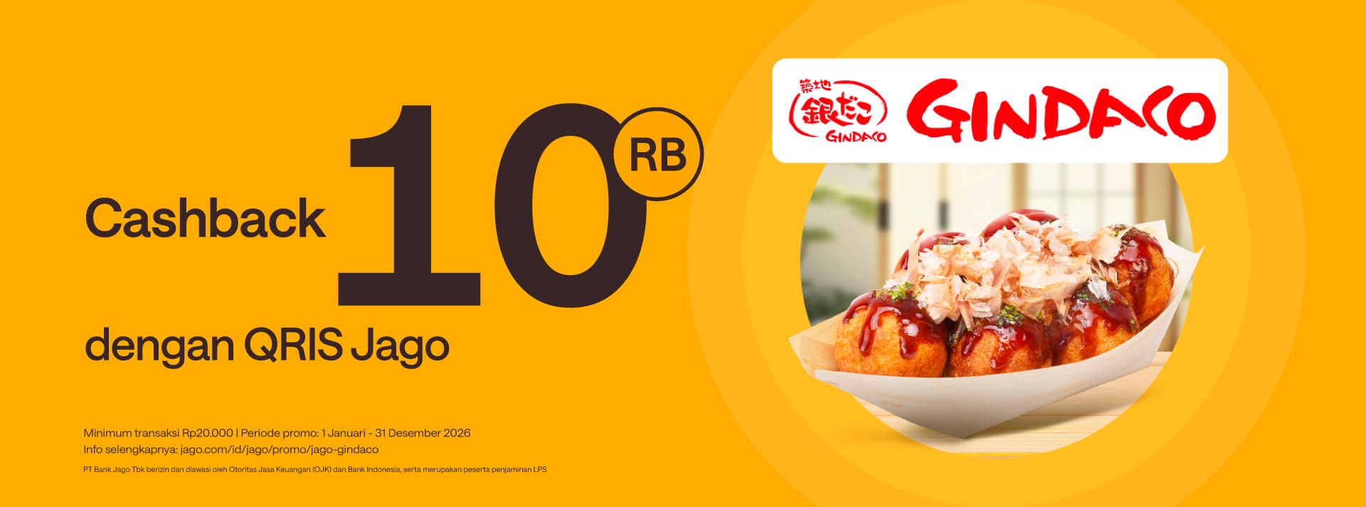 Beli takoyaki, bonus Rp10.000