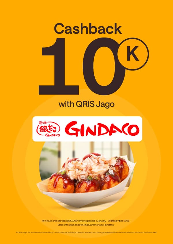 Buy takoyaki, get a Rp10,000 bonus