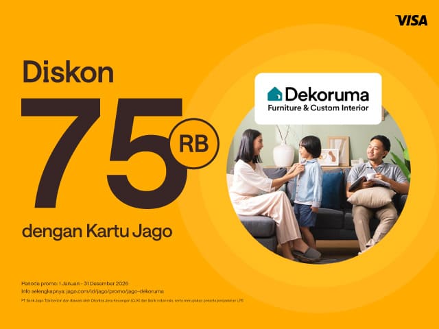 Promo Jago x Dekoruma
