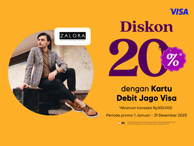 Promo Jago x Zalora