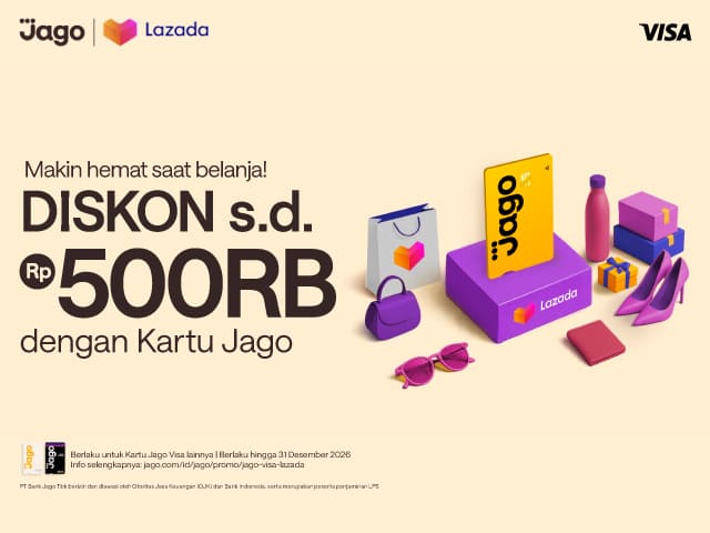 Jago x Lazada