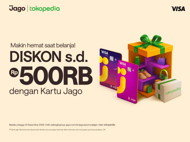Jago x Tokopedia