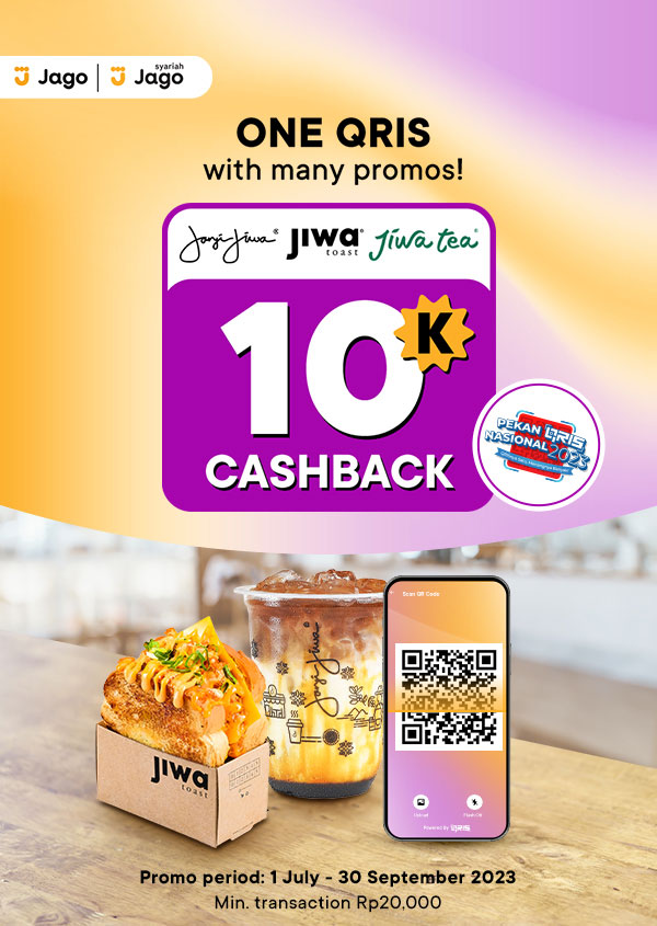 Bank Jago Jago x Janji Jiwa / Jiwa Tea / Jiwa Toast