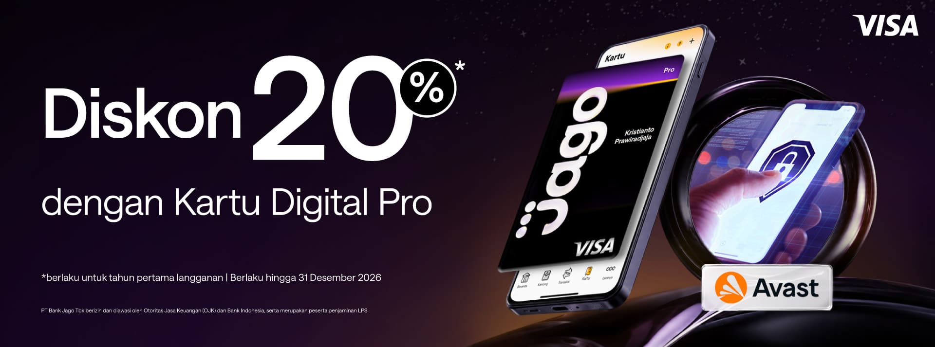 Diskon 20% untuk Produk Business Security dengan Kartu Digital Pro!