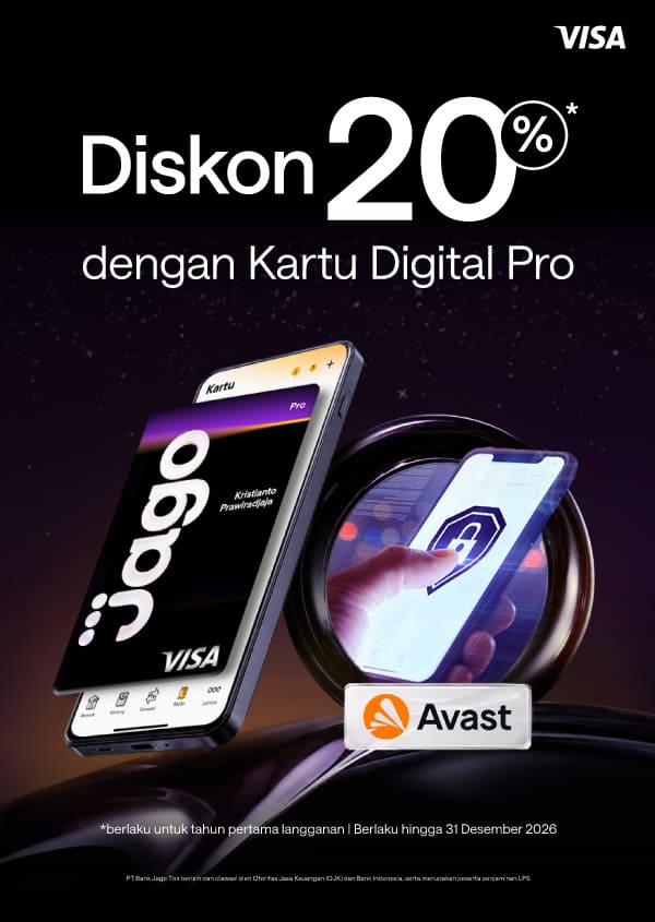 Diskon 20% untuk Produk Business Security dengan Kartu Digital Pro!