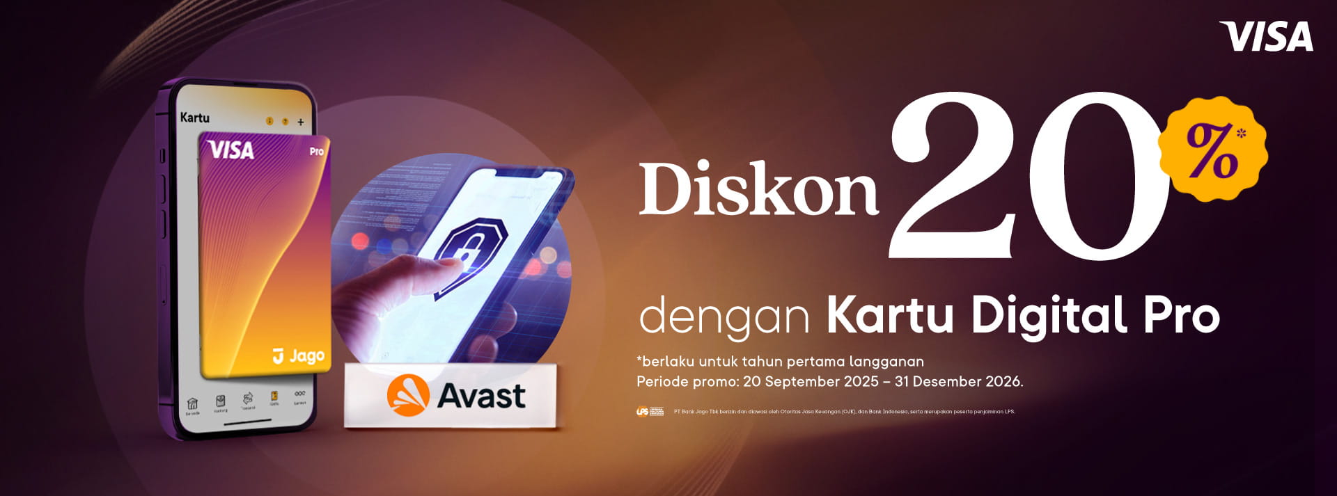 Diskon 20% untuk Produk Business Security dengan Kartu Digital Pro!