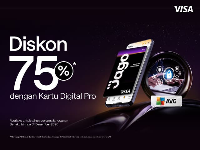 Promo Kartu Digital Pro - AVG