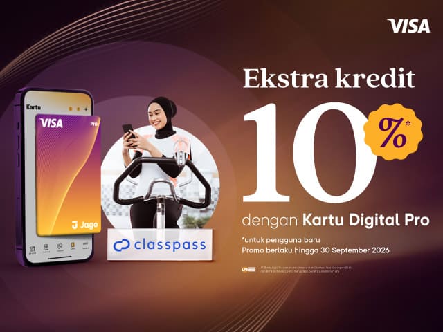 Promo Kartu Digital Pro - ClassPass