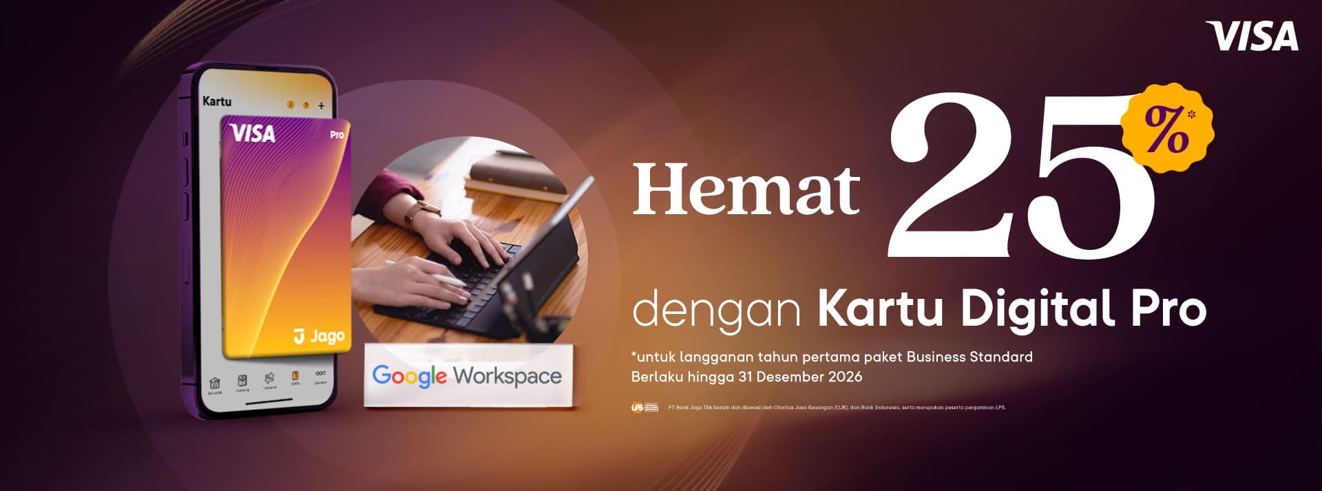 Hemat 25% Business Standard dengan Kartu Digital Pro