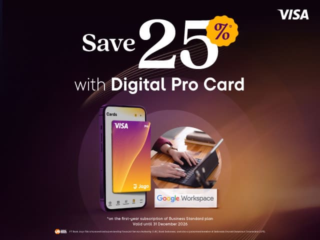 Digital Pro Card - Google Workspace Promotion