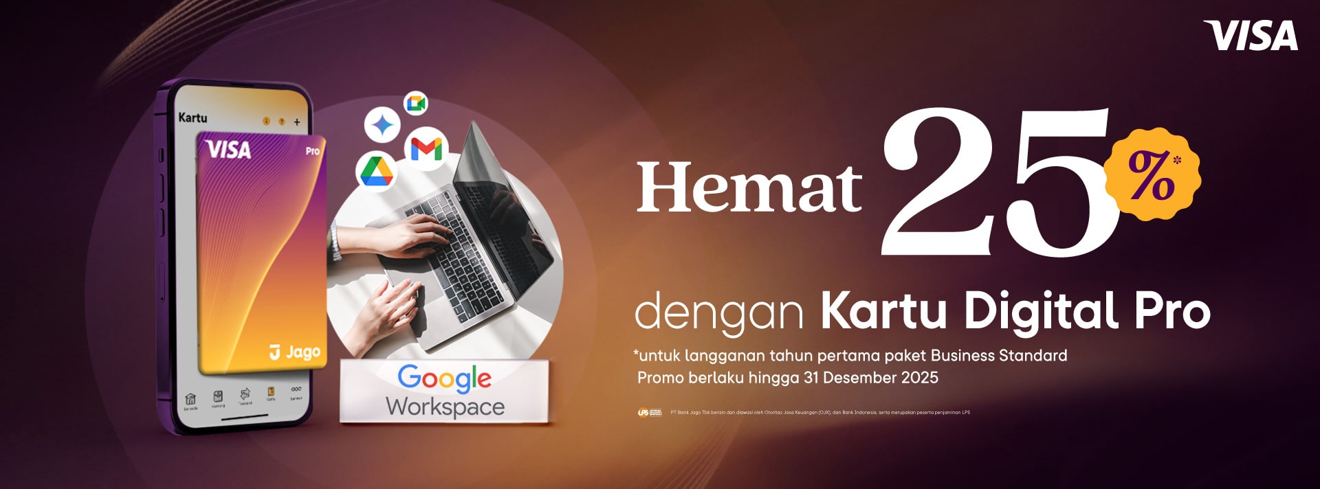 Hemat 25% Business Standard dengan Kartu Digital Pro