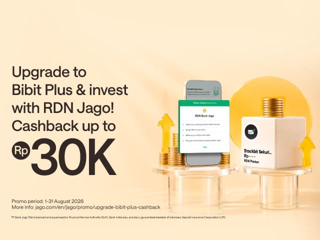Jago x Bibit Upgrade Bibit+