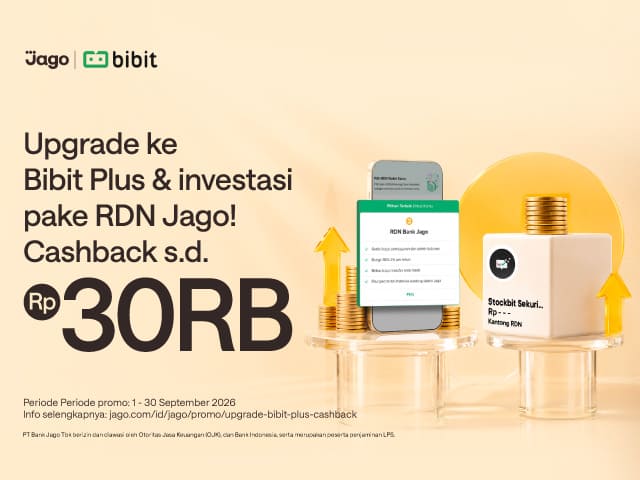 Jago x Bibit Upgrade Bibit+