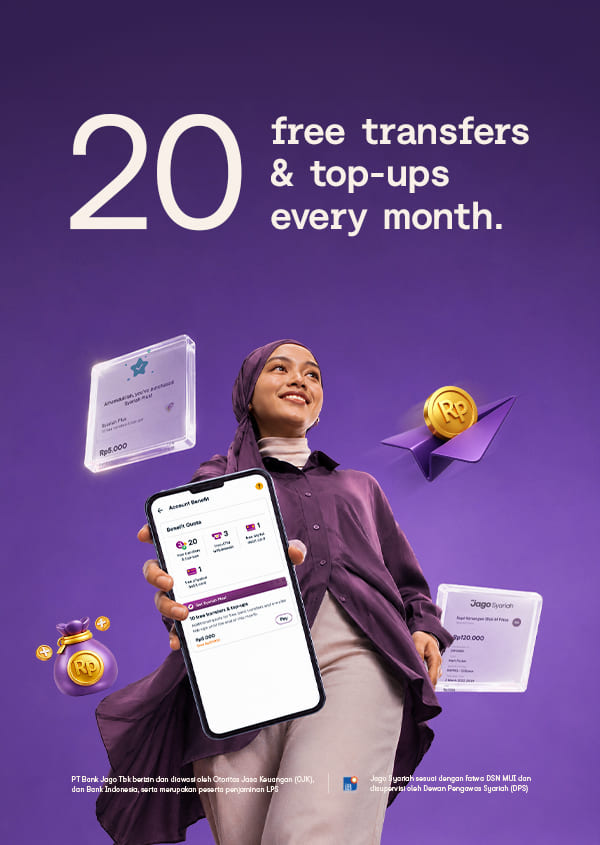 Benefits of Jago Syariah Account
