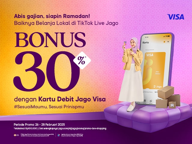Promo Jago Live Shopping