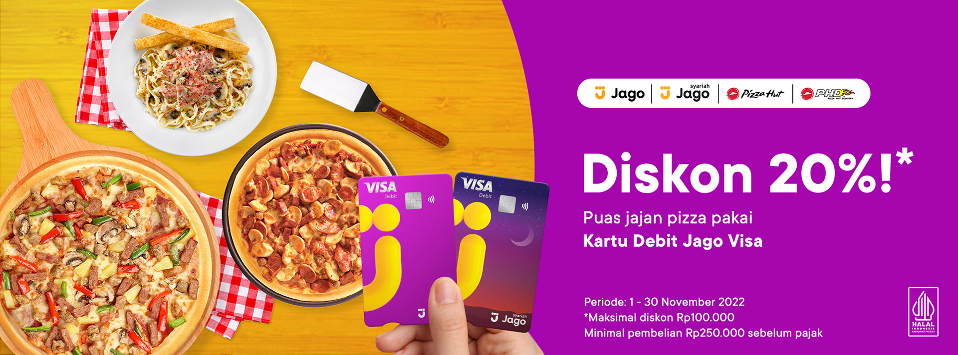 Jago x Pizza Hut
