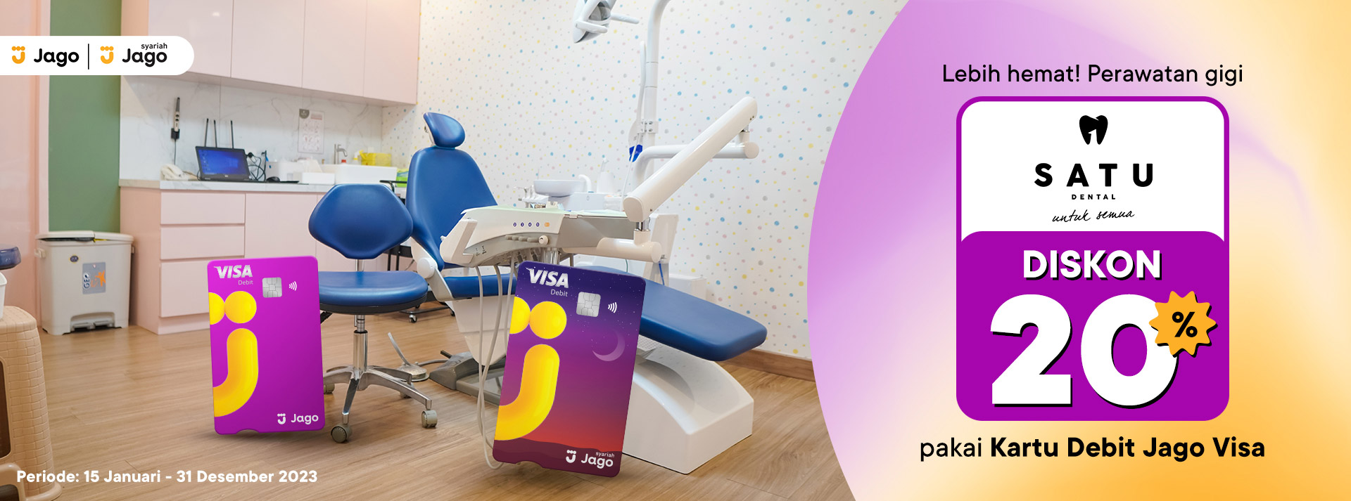 Jago x Satu Dental