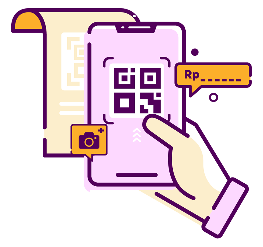 Scan/Upload QRIS Code