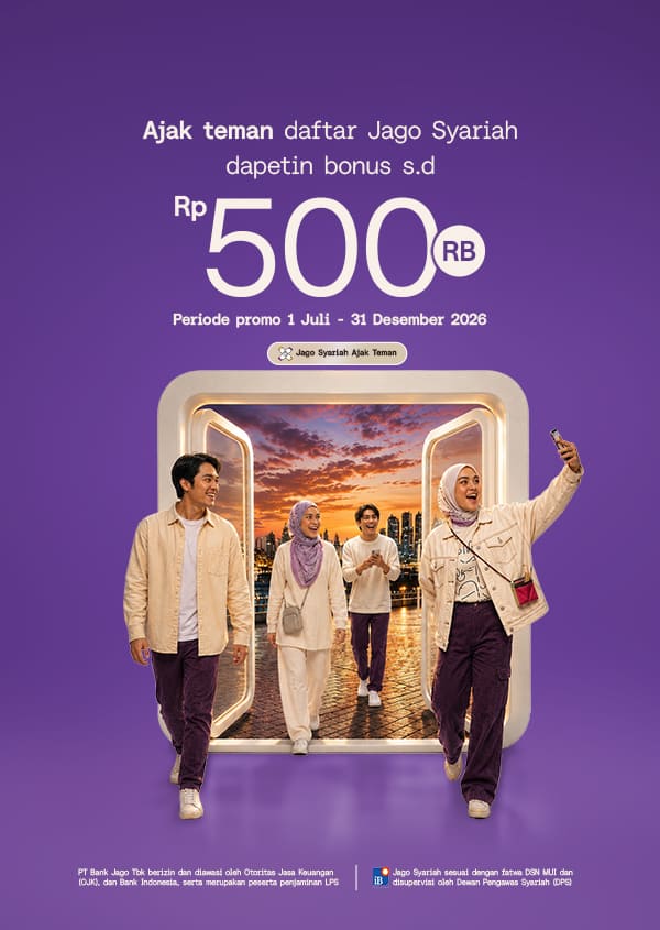 Mau banyak cuan? Undang banyak teman! Bonus s/d 500rb #SesuaiMaumu