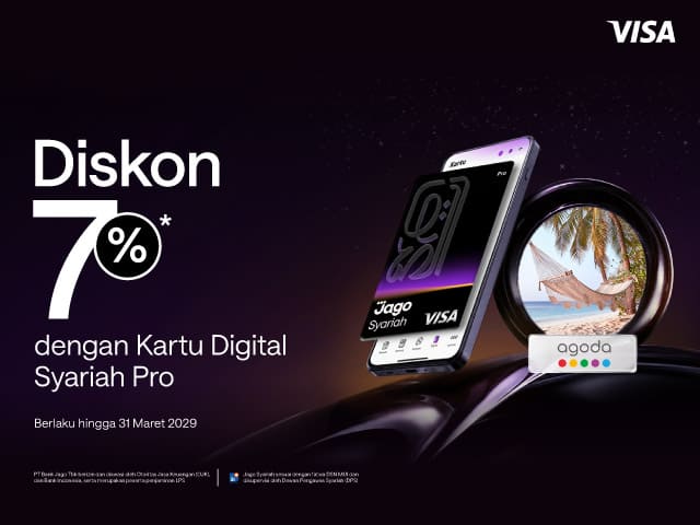 Promo Kartu Digital Pro - Agoda