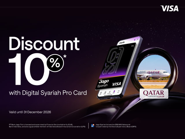 Digital Pro Card - Qatar Airways Promotion
