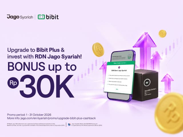 Upgrade Bibit Plus Jago
