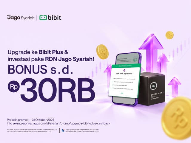Upgrade Bibit Plus Jago