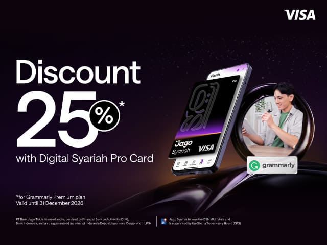 Digital Pro Card - Grammarly Promotion