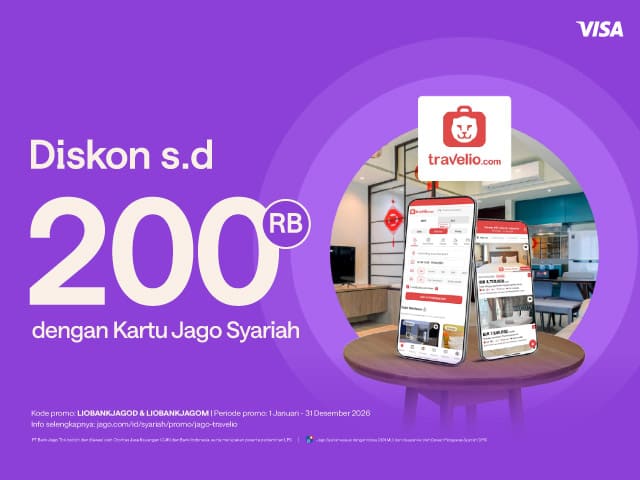Promo Jago Travelio