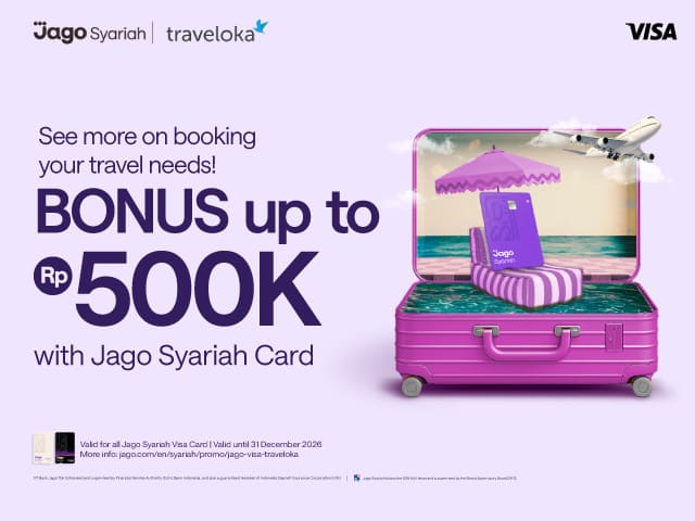 Jago x Traveloka