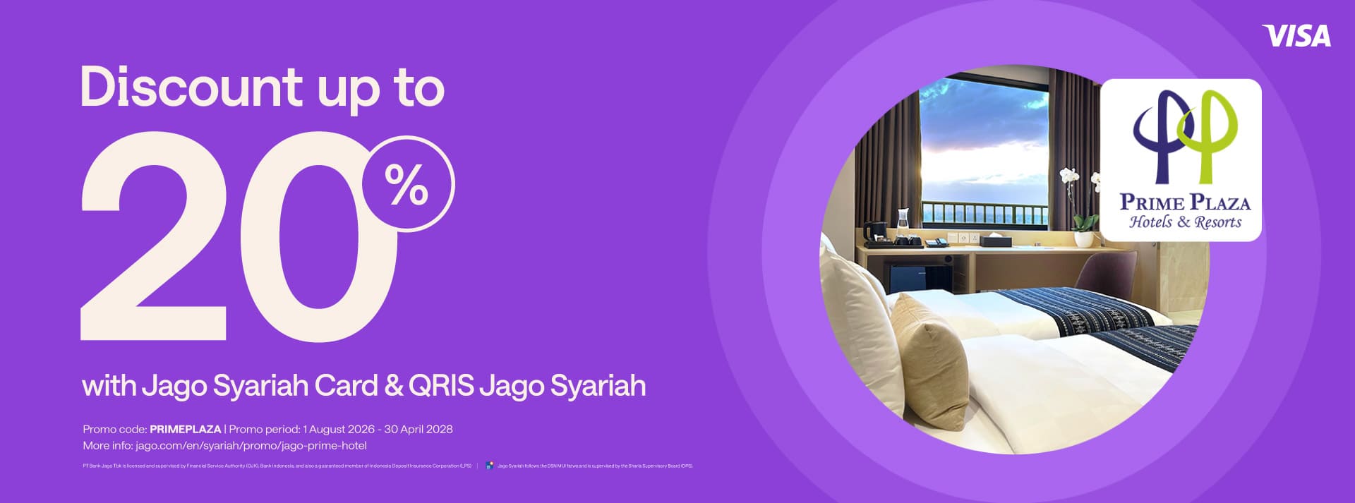 Jago x Prime Plaza Hotels