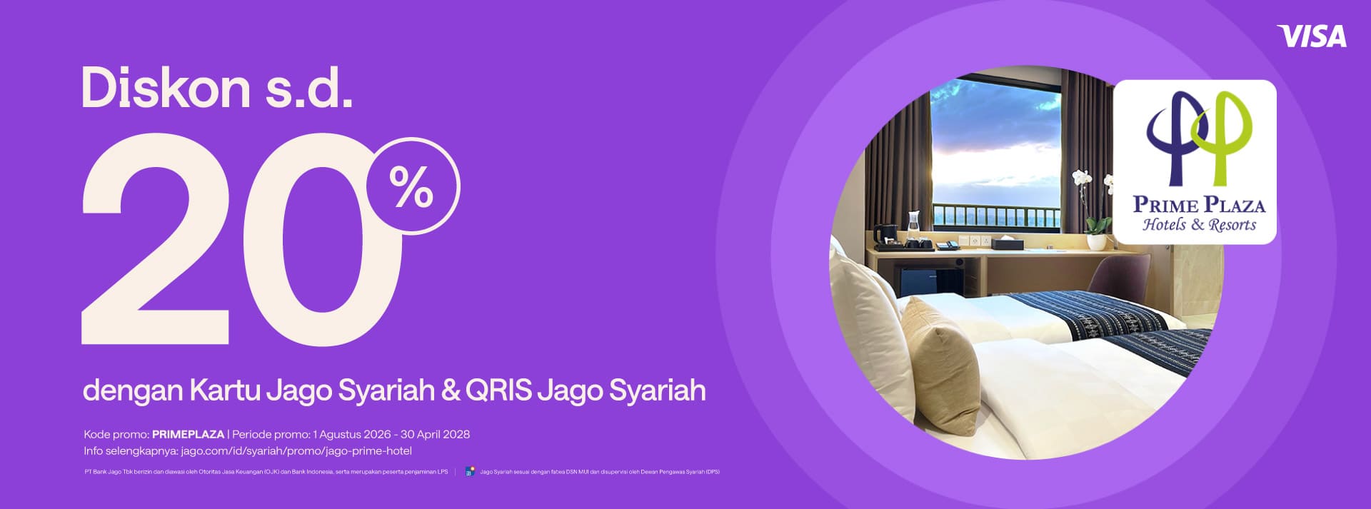 Jago x Prime Plaza Hotels