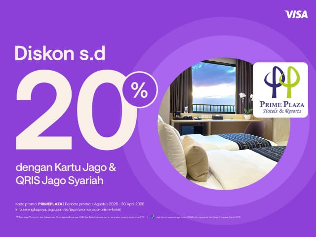 Jago x Prime Plaza Hotels