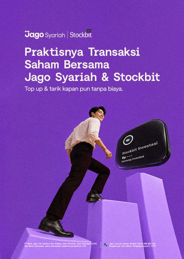 Jago dan Stockbit berkolaborasi memudahkan investasi